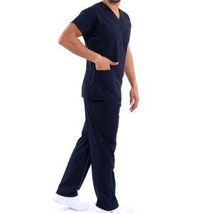 Uniformes Médicos para Hombres al Por Mayor, Conjuntos de Uniformes para Doctores, Diseño y Logotipo Personalizados, Uniformes de Enfermería Transpirables de Alta Calidad para Hombres - Product Image 4
