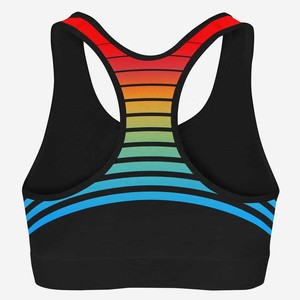Sexy Sports <b>Bra</b> Women's Padded Wireless Workout <b>Bra</b> Breathable Yoga Crop Top USA Europe Market Trending Style - Product Image 2