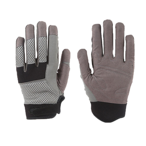 2025 Wheelchair Gloves Direct Factory Custom Logo Gym Gloves Padded Leather Palm Workout Wheelchair Weight Lifting Glove - Product Image 1