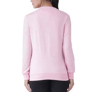 Sudadera para mujer, corte holgado, mezcla de algodón, manga larga, tejido transpirable, cómoda para el día a día, atuendo informal sencillo - Product Image 2