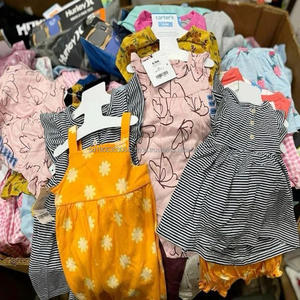 Vestidos Infantiles Elegantes para Combinar, Algodón y Spandex, Lote de Ropa al por Mayor para Niñas de 2 a 12 Años, Conjuntos de Vestidos, Lote de Ropa en Caja - Product Image 1