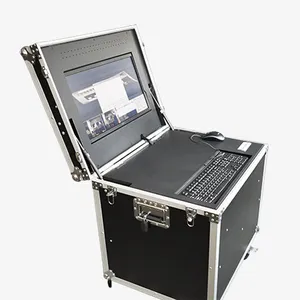 Linha CCD ZA-UVSS-I portátil para inspeção de veículos sistema de digitalização de carros com câmera LPR
