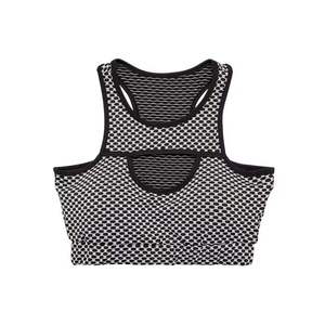 Soutien-gorge de sport respirant et antibactérien pour femme, haute élasticité, absorbant la transpiration, pour la course et le yoga, avec coussinets amovibles à l'avant - Product Image 6