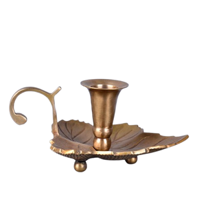 Porte-bougie en forme de bois de cerf, doré, résistant à la chaleur, décoration pour la maison - Product Image 4