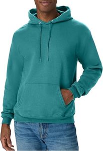 Sudadera con Capucha de Corte Regular para Hombre, Transpirable, con Cierre de Cremallera, Cuello en V, Teñido Liso, Personalizada, 100% Algodón, Forro Polar, Impermeable - Product Image 4