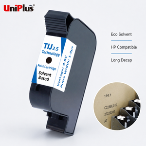 Brand New Tij Inkjet Manufacturer Long Decap Time Eco Solvent <b>Ink</b> Tij Inkjet Cartridge HP Compatible - Product Image 1