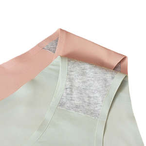 Braguitas de mujer de nailon y elastano de tiro medio, transpirables, ecológicas, de talla grande, con logotipo personalizado de calidad y diseño romántico. - Product Image 4