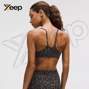 XEEP สปอร์ตบราโยคะคุณภาพสูงสำหรับผู้หญิง รุ่น XC-SB-18 สายรัดปรับได้ ระบายอากาศดี แผ่นรองถอดออกได้ รองรับได้ดี แห้งเร็ว - Product Image 2