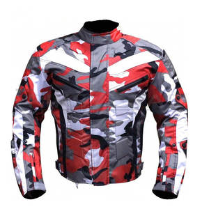 Chaqueta Textil Estilo Motero, Cortavientos, Tallas Grandes, Ropa Deportiva Personalizada para Hombres y Mujeres, Motocicletas - Product Image 1
