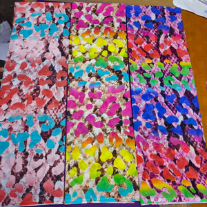 Tela de algodón moderna con estampado digital sudanés para vestido de novia, de alta calidad, para exportación al por mayor de ropa india. - Product Image 1