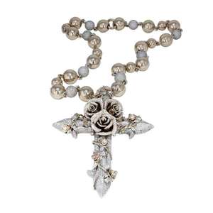 Colgantes de Letras Personalizados con Incrustaciones de Moissanita VVS, Estilo Hip Hop, en Plata - Product Image 1