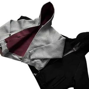OEM <b>Men's</b> Reversible Hoodie Custom Logo Double Face Hooded <b>Jacket</b> Comfortable Fashion Sportswear <b>for</b> <b>Men</b> - Product Image 1