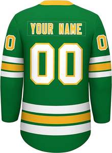 Jersey de Hockey sobre Hielo Extra Grande, Fabricante de Pakistán, Ropa Deportiva Unisex para Adultos, Impresión por Sublimación, Transpirable - Product Image 5