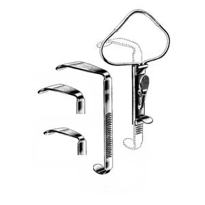 Retractor Bucal McIvor de Acero Inoxidable Manual de Alta Calidad para Uso ORL por Hosanna Surgical - Product Image 3