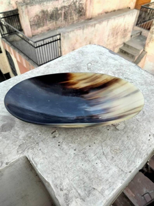 ชามสลัดและผลไม้ทำจากเขาควาย ดีไซน์แบบดั้งเดิม ทำด้วยมืออย่างประณีต - Product Image 2