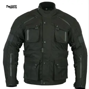 Personalizado Cardura Motorsport Moto Protector Gear Uniforme Chaqueta de la motocicleta para los hombres que montan - Product Image 1