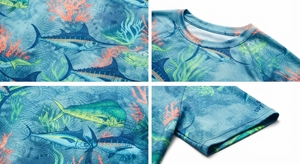 fishing shirts wholesale Fishing Shirt Men Breathable Quick Dry Solid Color Fishing Shirts Shorts Sleeve <b>Uv</b> <b>Protection</b> Fishing - Product Image 4