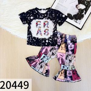 Set per Bambina Pronto per la Spedizione, <span class=keywords><strong>Completo</strong></span> 2 Pezzi in Tessuto Morbido Effetto Seta - Product Image 4