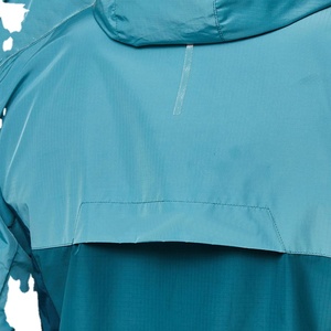 Unisex personalizado 2025 ligero transpirable cortavientos reflectante impermeable poliéster Nylon chaqueta soporte Casual estilo al aire libre - Product Image 6