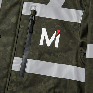 เสื้อแจ็คเก็ตซอฟต์เชลล์สำหรับล่าสัตว์ ดีไซน์แบบยุทธวิธี ลายพราง พร้อมฮู้ด กันลม ระบายอากาศได้ดี เหมาะสำหรับกิจกรรมกลางแจ้ง - Product Image 5