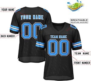 Maillot de football américain directement de l'usine avec broderie personnalisée, vêtements d'équipe, maillot de football américain en gros avec logo - Product Image 1
