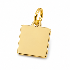Étiquettes de bijoux en acier inoxydable personnalisées avec logo du fabricant - Product Image 1