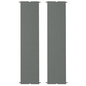 2 Pezzi Telo di Ricambio per Pergola Grigio Scuro Facile da Installare, Protezione UV, per Pergola 3x3m - Product Image 1