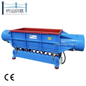 Machine de finition vibratoire TV350 <span class=keywords><strong>600L</strong></span> : Vibrateur linéaire horizontal industriel pour le débavurage et le meulage des surfaces métalliques - Product Image 3
