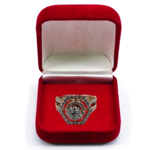 Bague élégante pour femmes en or 14 carats avec diamant taille brillant certifié IGI, designs étincelants pour fêtes et fiançailles, bijoux fins, cadeaux, vente en gros - Product Image 1