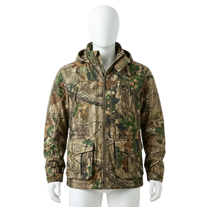OEM Wholesale Men's Hunting <b>Jacket</b> <b>Trousers</b> <b>Set</b> Wool-Lined <b>Waterproof</b> Breathable HD Print Camouflage Hunting <b>jackets</b> - Product Image 1