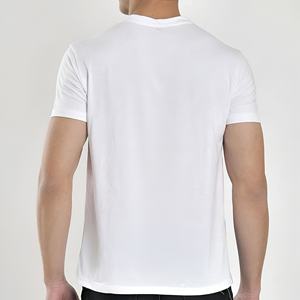 Camiseta de Algodón Lisa para Hombre, Camiseta de Manga Corta para Verano, Camiseta Informal de Algodón Ligera para Hombre, Camiseta Básica de Algodón para Hombre - Product Image 3