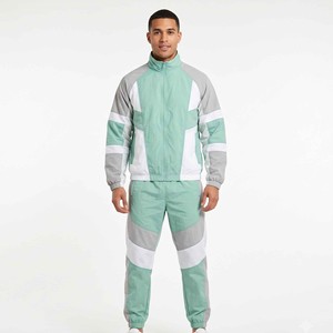 Manufacturers Custom Logo Oversized Nylon Sets Windproof <b>Jacket</b> Nylon Tracksuit Windbreaker <b>Jackets</b> Tracksuit for Men - Product Image 6
