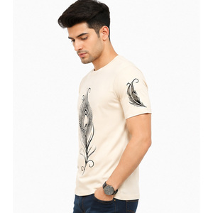 Camiseta de Algodón para Hombre, OEM ODM, con Logotipo Personalizado, Manga Corta, Transpirable, Informal, Ropa al por Mayor, Camiseta de Algodón Premium para Hombre - Product Image 3