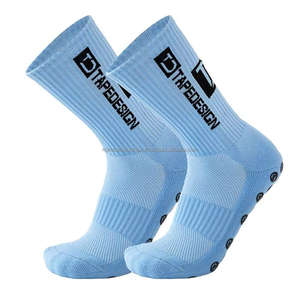 Calcetines Deportivos al Por Mayor con Diseño de Cinta Adhesiva, Calcetines de Fútbol Antideslizantes, Calcetines de Baloncesto Personalizados, Absorbentes de Sudor y Transpirables para Hombre - Product Image 6