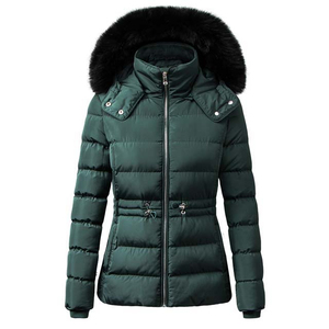 Long Hooded <b>Waterproof</b> Parka Coat for <b>Women</b> with Thermal <b>Padding</b> Windproof Customizable Design & Colors <b>Women</b> Parka <b>Jacket</b> - Product Image 3