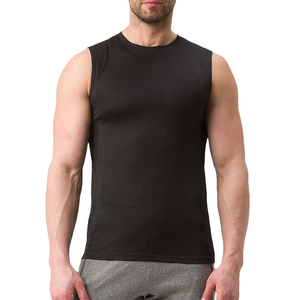 Wholesale Lightweight Men's Tank Top Breathable Quick Dry Polyester/Cotton Casual Summer Soft Sleeveless Washed Activewear - Product Image 1