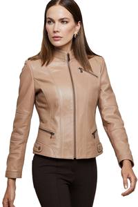 Nueva Llegada Chaqueta de Cuero para Mujer al por Mayor, Fabricante de Chaquetas de Estilo Casual Personalizadas - Product Image 3