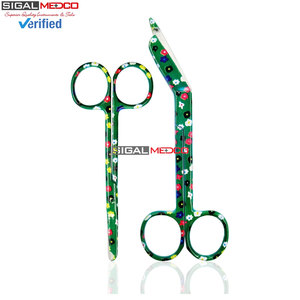 Kit d'instruments chirurgicaux 3 pièces : hémostatique et ciseaux, avec ciseaux de Lister pour bandages et ciseaux hémostatiques pour la suppression des sutures - Product Image 2