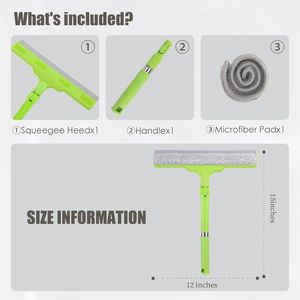 Tergivetro multiuso per porte in vetro, strumento per la pulizia di finestre domestiche, pareti di piastrelle del bagno e auto - Vincitore nella categoria Organizzazione Domestica - Product Image 5