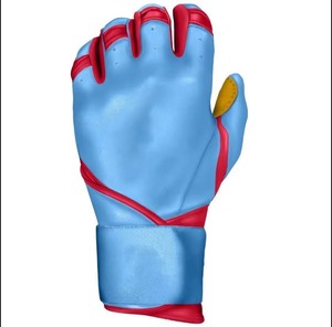 Wholesale Price RTS 2026 Custom Size Genuine Sheep Leather Baseball Batting <b>Gloves</b> Comfortable Custom Logo Printing - Product Image 3