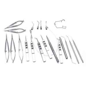 Juego de Instrumentos de Microcirugía de Titanio para Cataratas, Instrumentos Quirúrgicos Oftálmicos de Acero Inoxidable para Cirugía Ocular - Product Image 1