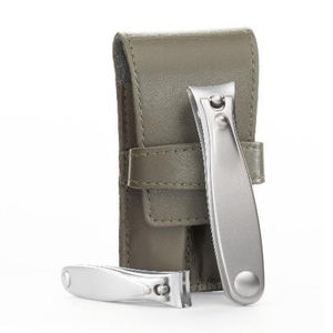 Estuche de Manicura de Viaje Hecho a Mano Más Vendido |   Funda de Cuero Genuino de Vaca |   Organizador de Viaje Compacto Personalizable - Product Image 1