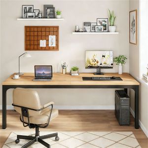 Rectangular Long Administrative Conference <b>Desk</b> for Office Use-Computer <b>Desk</b> - Product Image 1