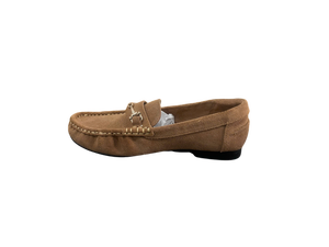 Mocasines de Gamuza con Punta Redonda, Estilo Clásico Informal de Negocios, Transpirables, con Hebilla Metálica, Suela de Goma Antideslizante, para Todas las Temporadas - Product Image 4