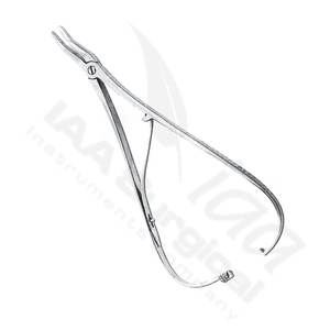 INSTRUMENTOS QUIRÚRGICOS IAA Portaagujas de Alta Calidad de Acero Inoxidable Manual con Certificación CE Reutilizable Ligero - Product Image 6