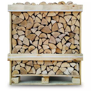 Bois de chauffage de hêtre/chêne sec, bois de chauffage séché au four en sacs, bois de chêne sur palettes, longueur 25 cm, 33 cm - Product Image 1