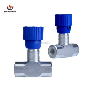 Katup klep penutup aliran hidrolik, dioperasikan secara manual 30L/min vr90 ° bi-directional 3/8" - Product Image 1