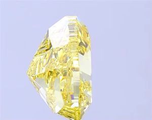Impresionante Diamante Amarillo de 9 Quilates VS1 con Corte Corazón, Diamante Suelto Brillante de Color Fantasía Raro para Joyería de Lujo Personalizada - Product Image 3