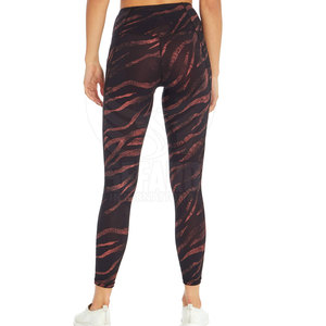 Leggings de yoga respirants à transfert thermique pour femmes, pantalons de fitness de haute qualité, impression intégrale personnalisée, vêtements de sport - Product Image 5