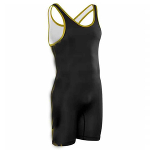 Singlet de Lucha Libre para Hombre de Alta Calidad y Ligero, Tejido Elástico, Sublimado, la Mejor Opción a Bajo Precio, Servicio OEM, MOQ Bajo - Product Image 6
